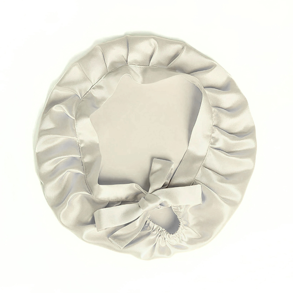 Deluxe Silk Bonnet "Bow"