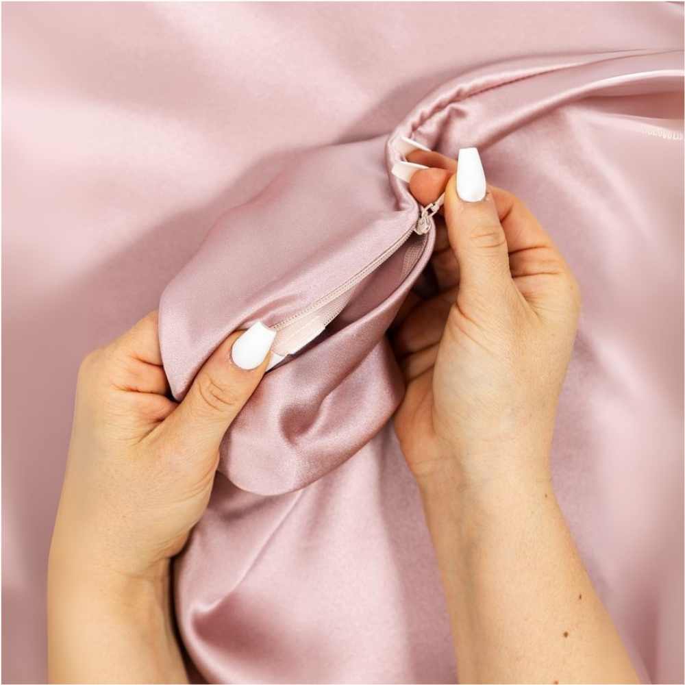 Deluxe Bonnet "Classic" + Premium Silk Pillowcase