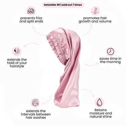 Deluxe Silk Bonnet "Cascade"