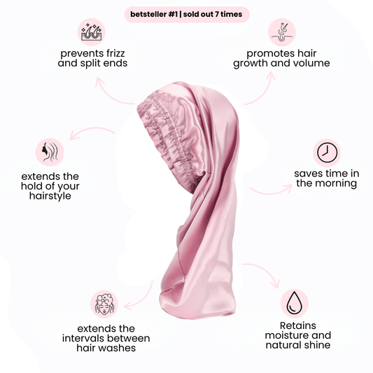 Deluxe Silk Bonnet "Cascade"