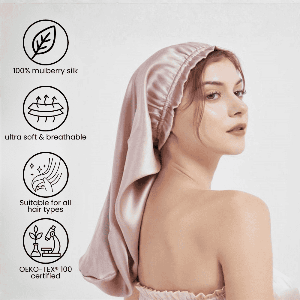 Deluxe Silk Bonnet "Cascade"