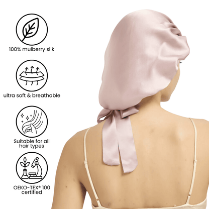 Deluxe Silk Bonnet "Bow"
