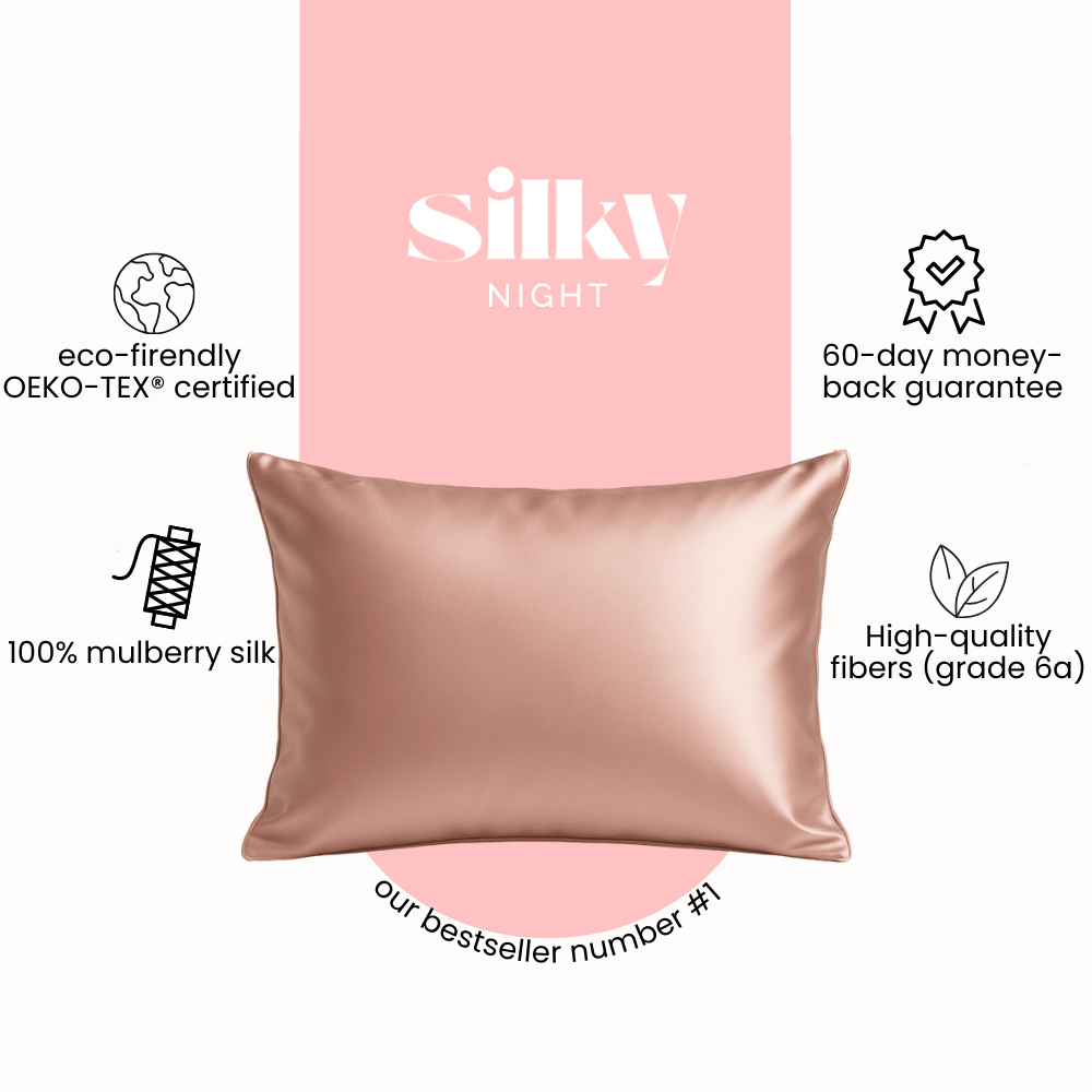 Deluxe Bonnet "Classic" + Premium Silk Pillowcase